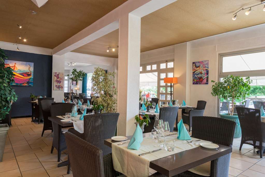 Hotel The Originals Perpignan Sud Le Grillon D'Or Le Boulou Restaurante foto